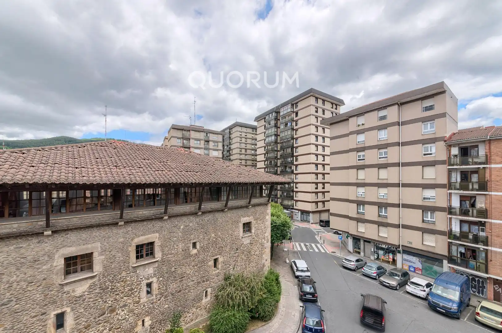 Exterior view of Flat for sale in Basauri   with Heating, Parquet flooring and Terrace