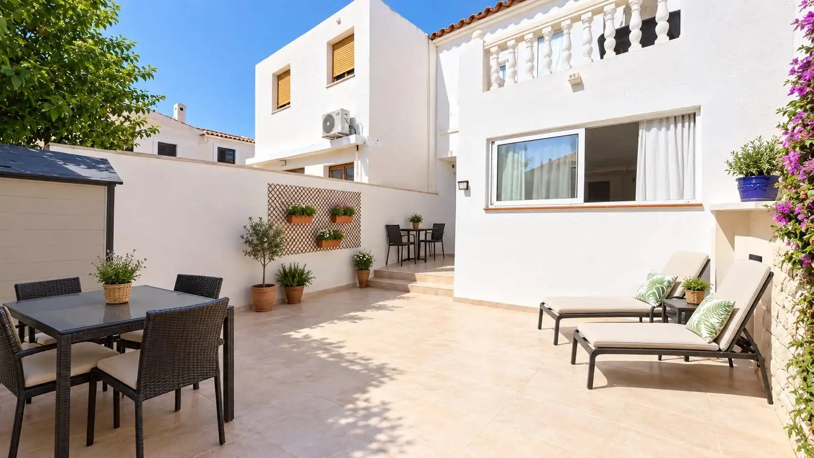 Terrace of Houses for sale in La Nucia  with Private garden, Terrace and Furnished
