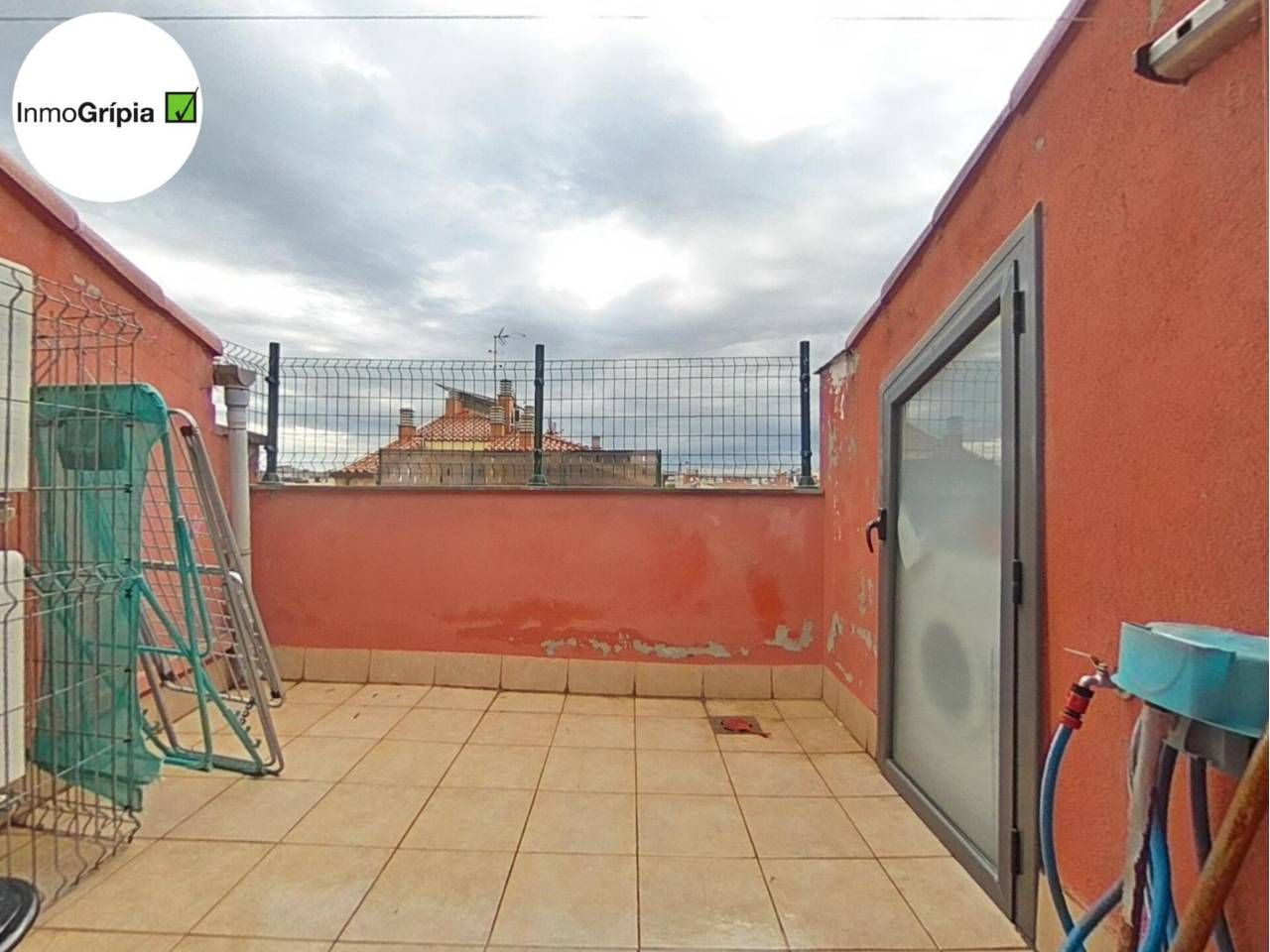 Terrace of Duplex for sale in Terrassa  with Air Conditioner, Parquet flooring and Terrace