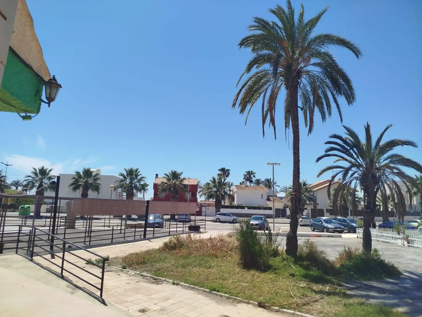 Vista exterior de Nave industrial en venta en Mazarrón