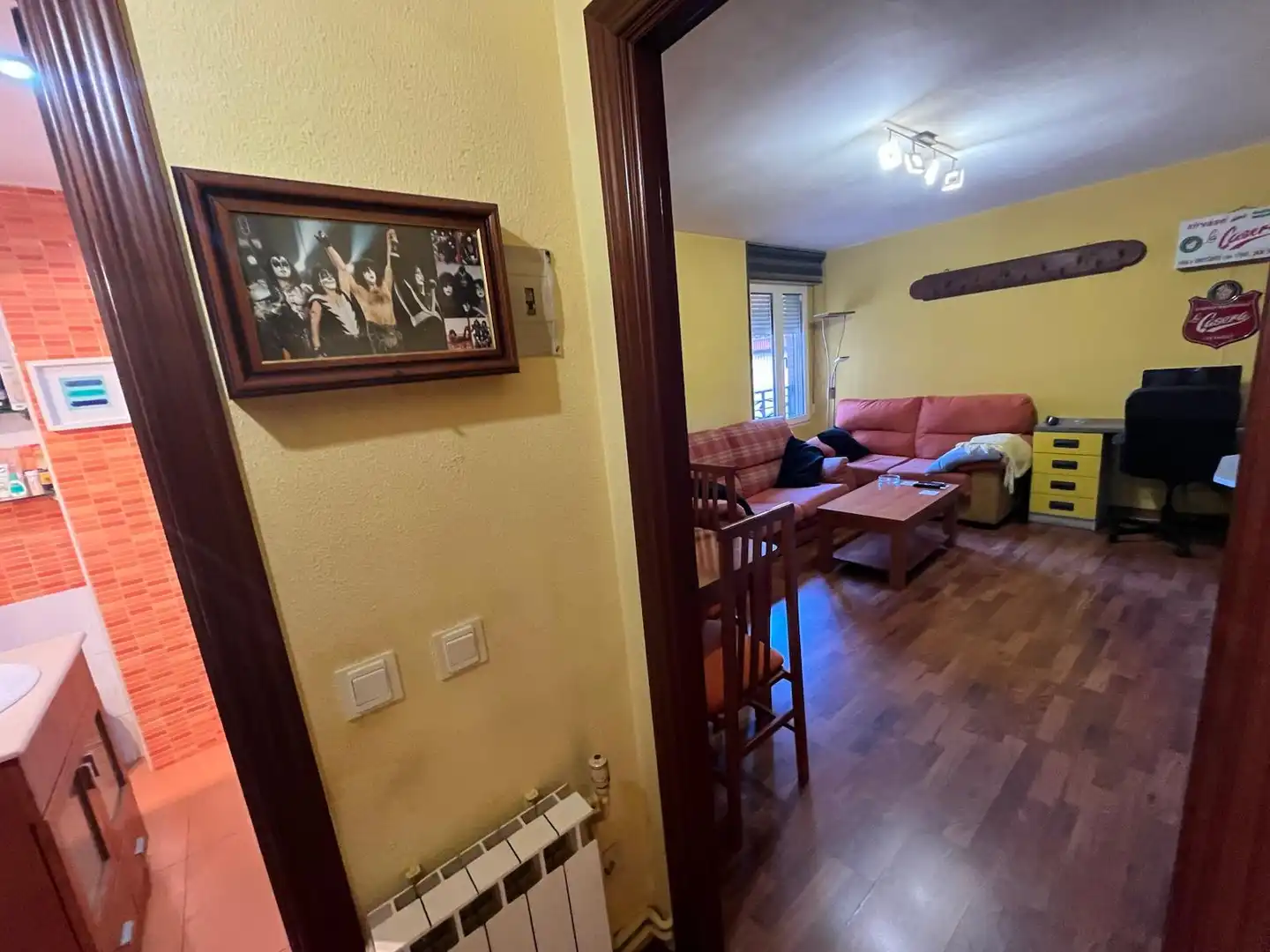 Sala d'estar de Apartament en venda en Cigales amb Calefacció