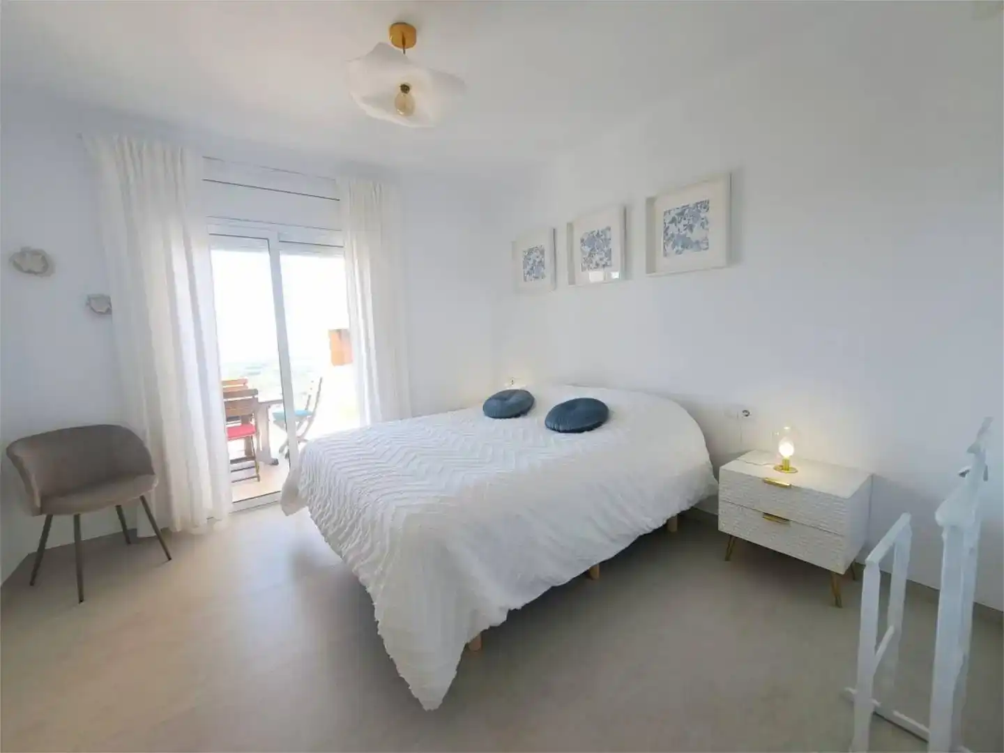 Dormitori de Casa o xalet de lloguer en Roses amb Aire condicionat i Piscina