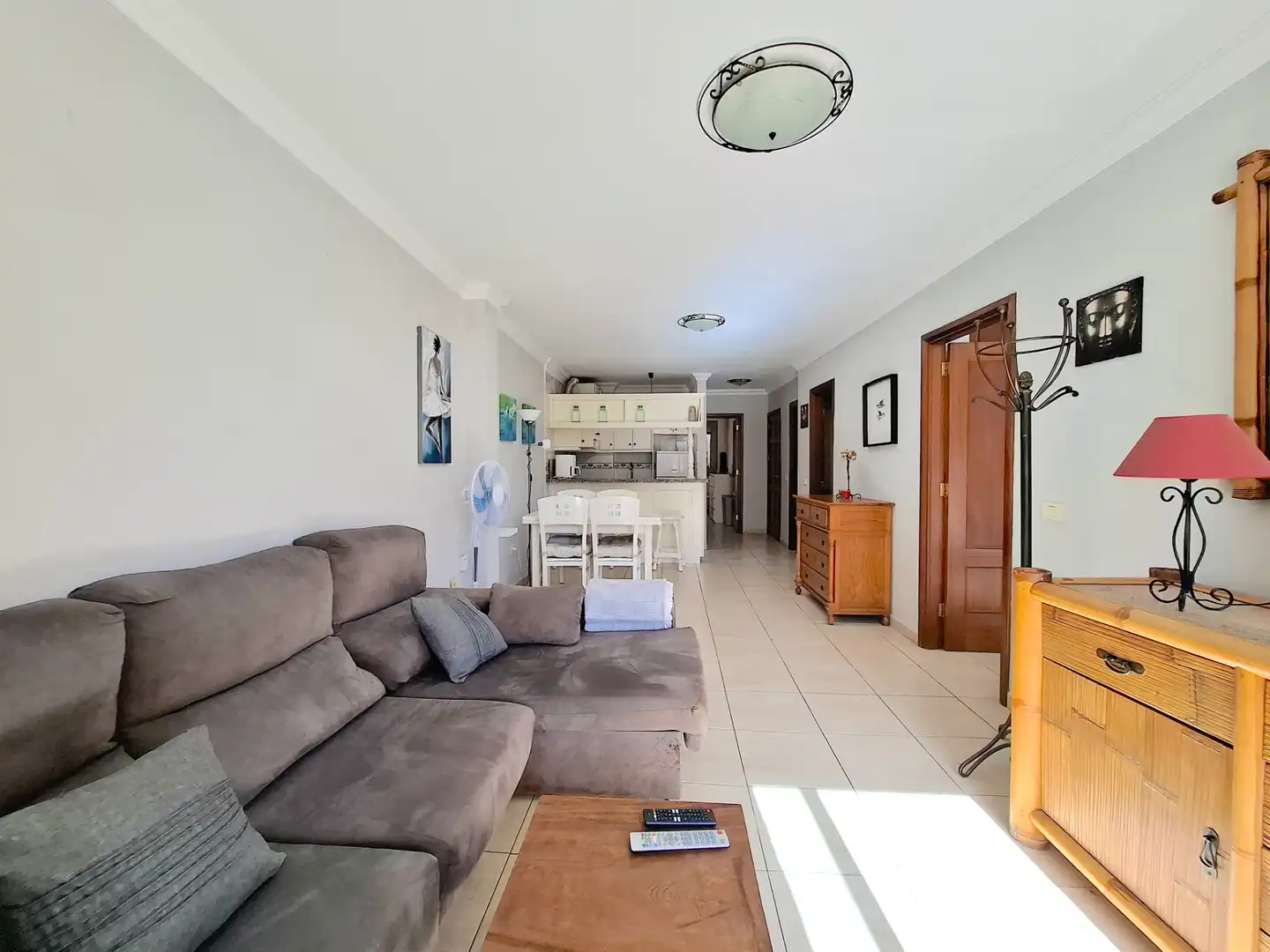 Sala de estar de Piso en venta en Los Realejos con Terraza y Amueblado