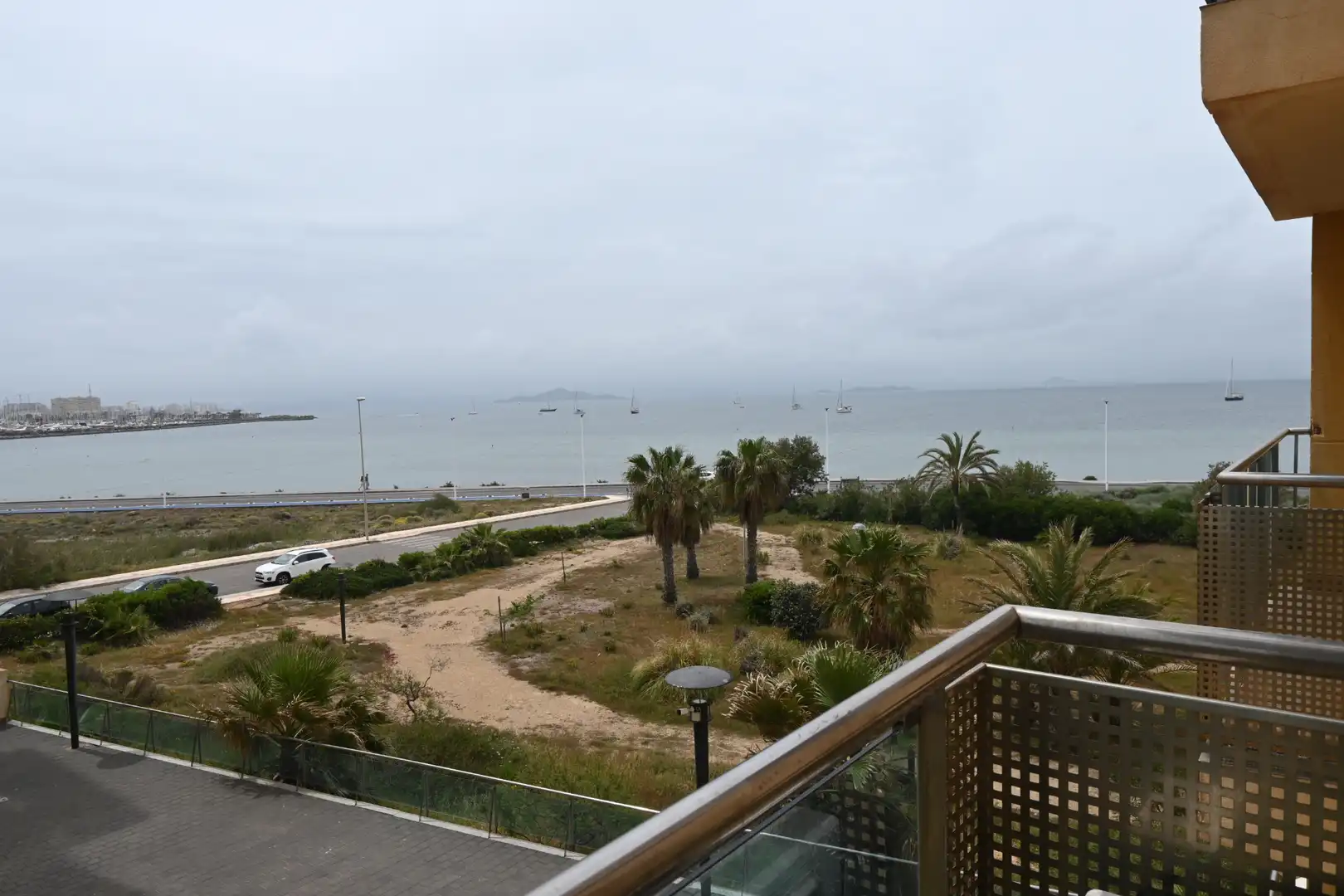 Terrasse von Wohnungen zum Verkauf in La Manga del Mar Menor mit Klimaanlage, Heizung und Terrasse