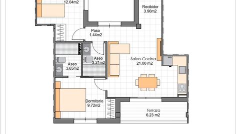 Foto 2 de Apartament en venda a Aragon, 3, Los Cuarteros, San Pedro del Pinatar