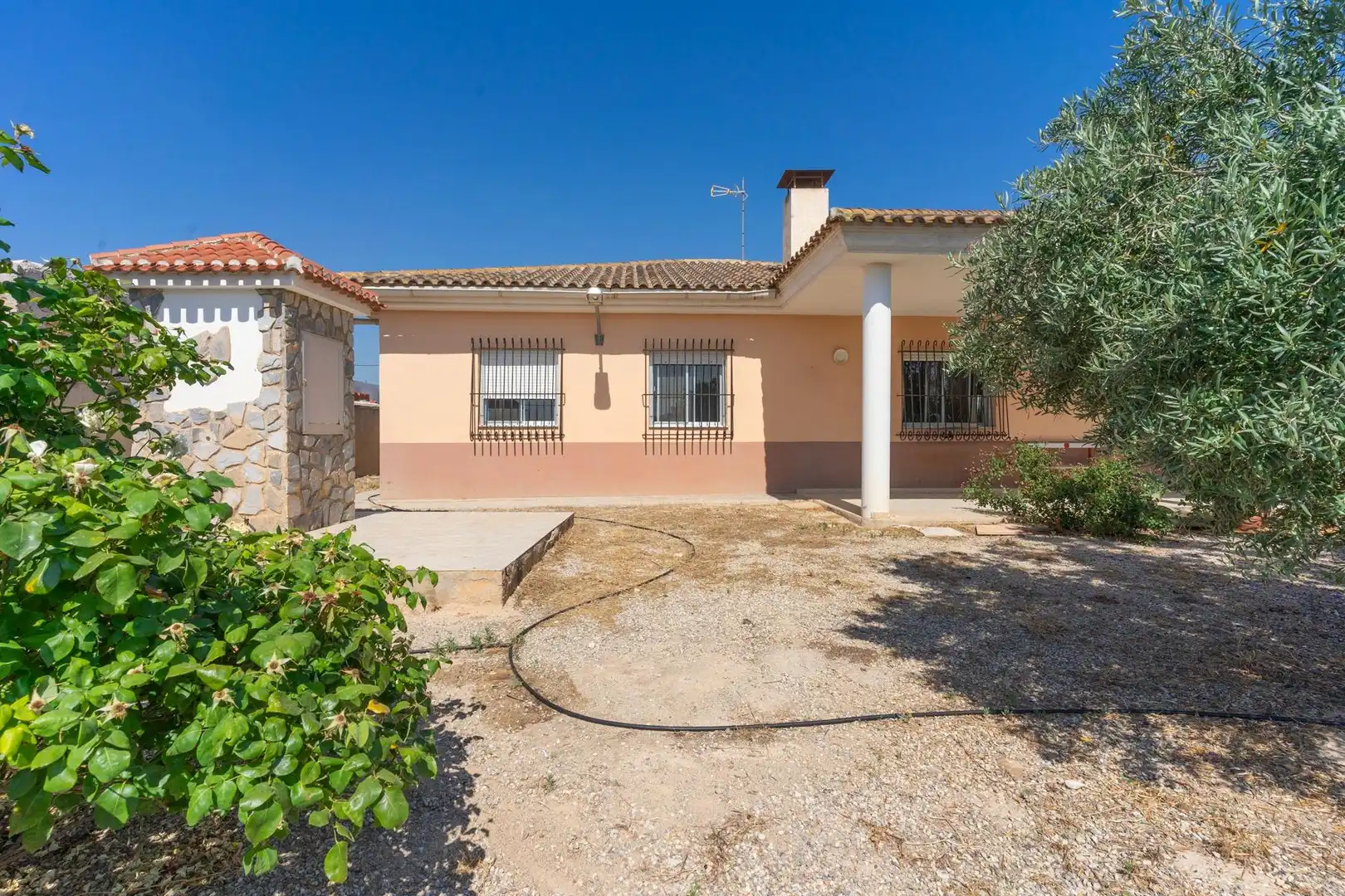 Vista exterior de Finca rústica en venta en Abarán con Terraza y Amueblado