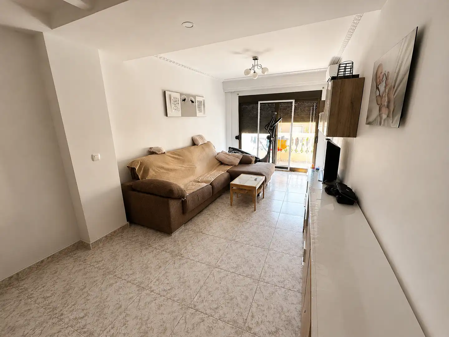 Sala de estar de Piso en venta en El Campello con Aire acondicionado, Calefacción y Amueblado