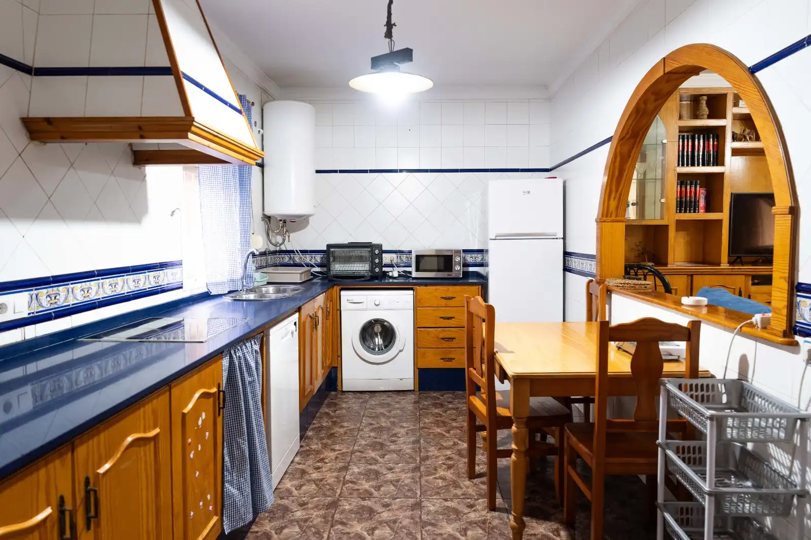 Cocina de Casa o chalet de alquiler en Barbate con Aire acondicionado, Calefacción y Jardín privado