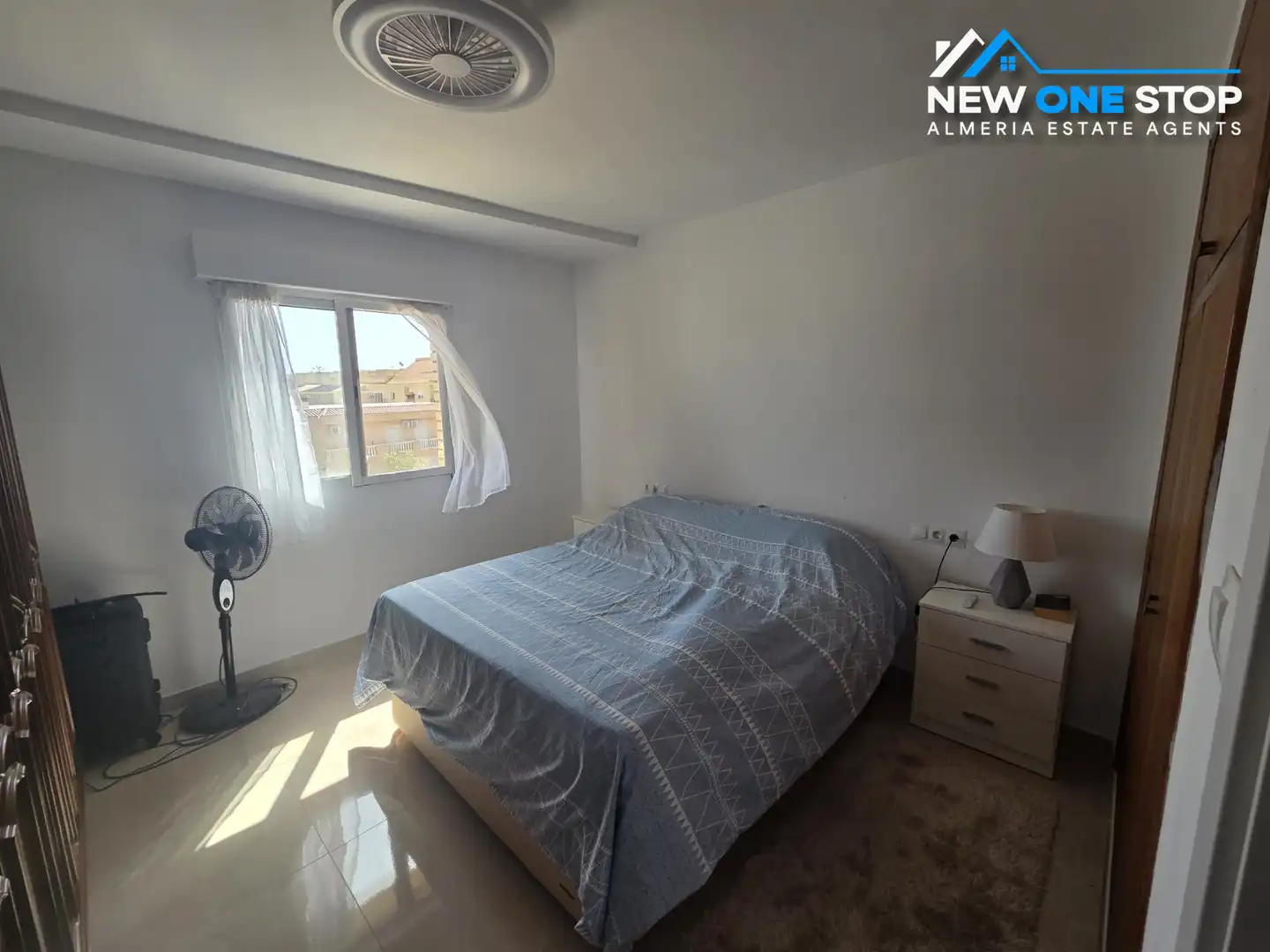 Schlafzimmer von Wohnungen zum Verkauf in Turre mit Klimaanlage, Terrasse und Ofen
