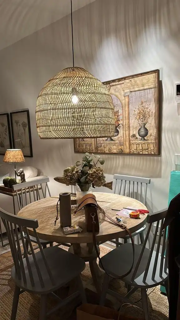 Comedor de Apartamento de alquiler en León Capital  con Calefacción, Parquet y Amueblado