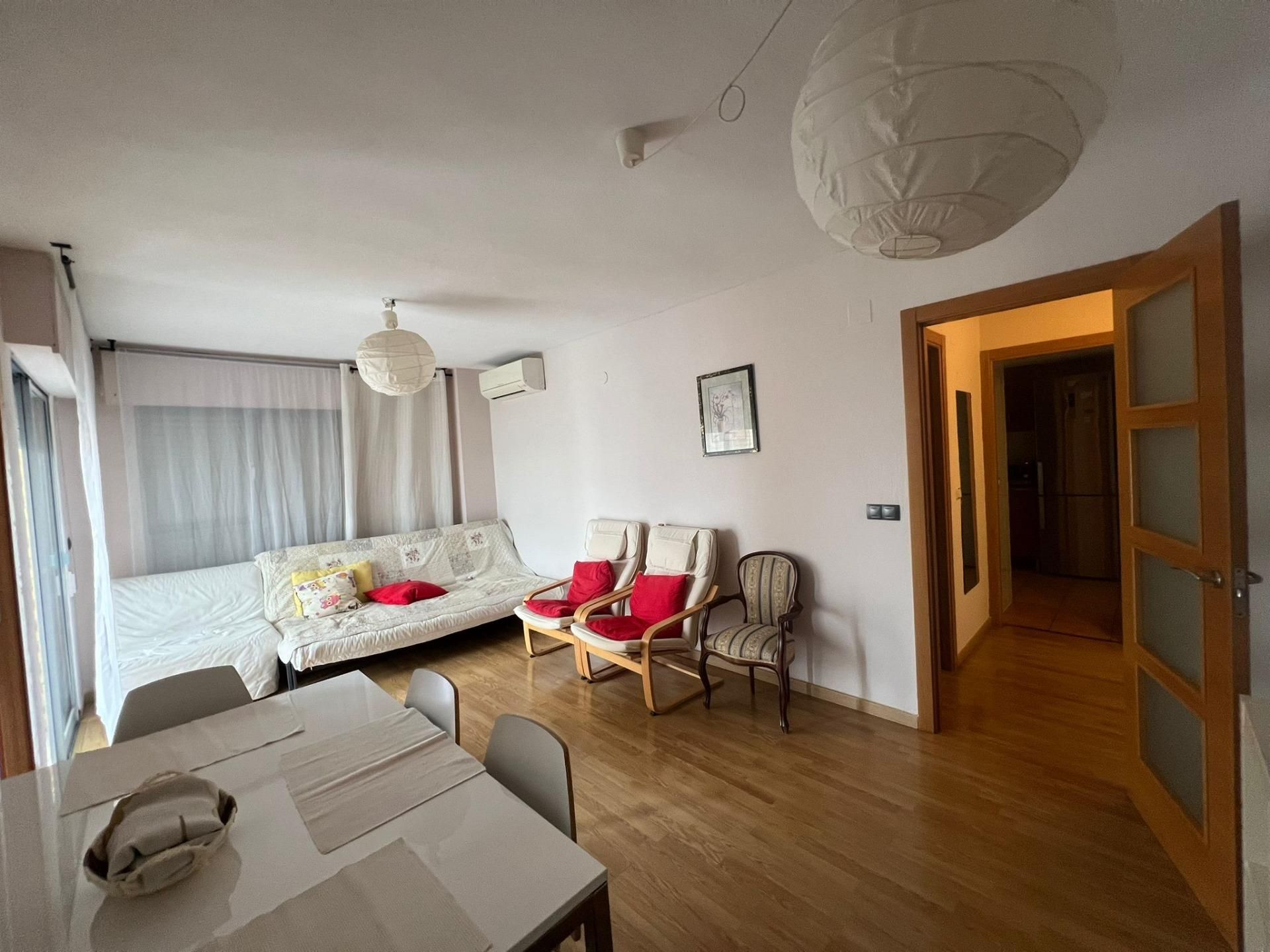 Sala d'estar de Pis de lloguer en Alicante / Alacant amb Aire condicionat, Calefacció i Terrassa