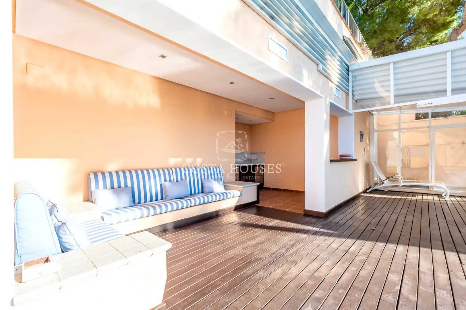 Terraza de Casa o chalet en venta en Altea con Aire acondicionado, Jardín privado y Terraza