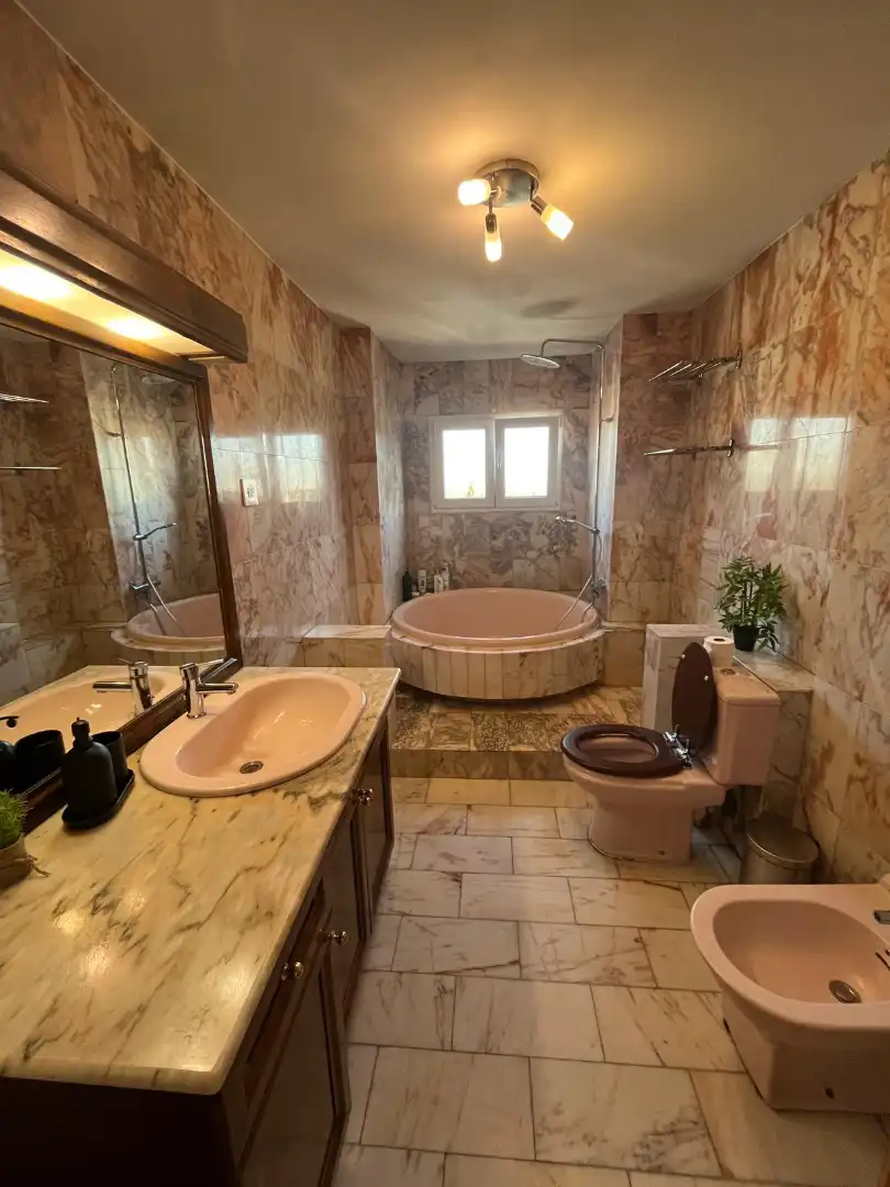 Baño de Casa o chalet en venta en Manises con Aire acondicionado, Jardín privado y Terraza