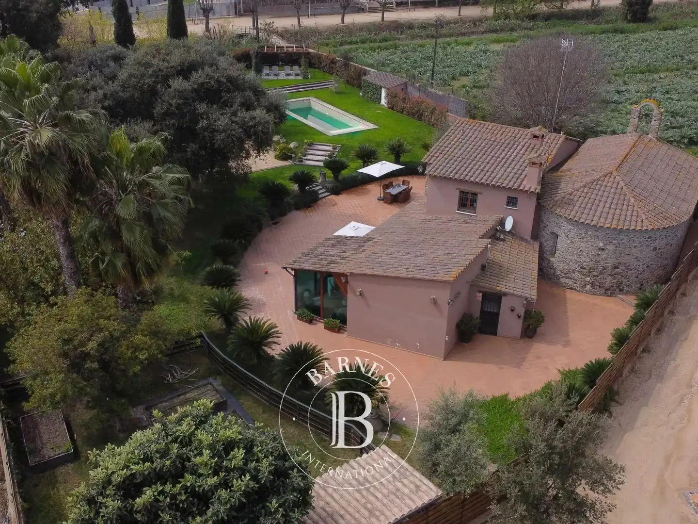 Jardí de Casa o xalet en venda en Santa Susanna amb Aire condicionat, Calefacció i Jardí privat