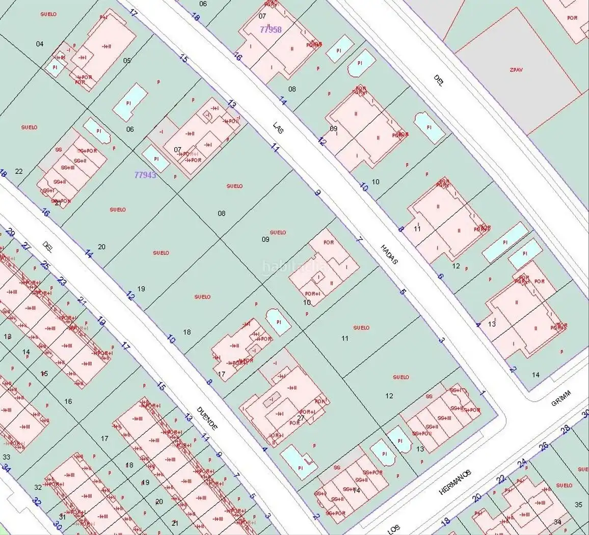 Wohnbaugrundstück zum Verkauf in Calle las Hadas 5, imagen 3