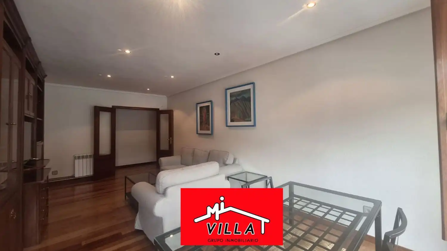 Sala de estar de Piso de alquiler en Ramales de la Victoria con Calefacción, Amueblado y Balcón