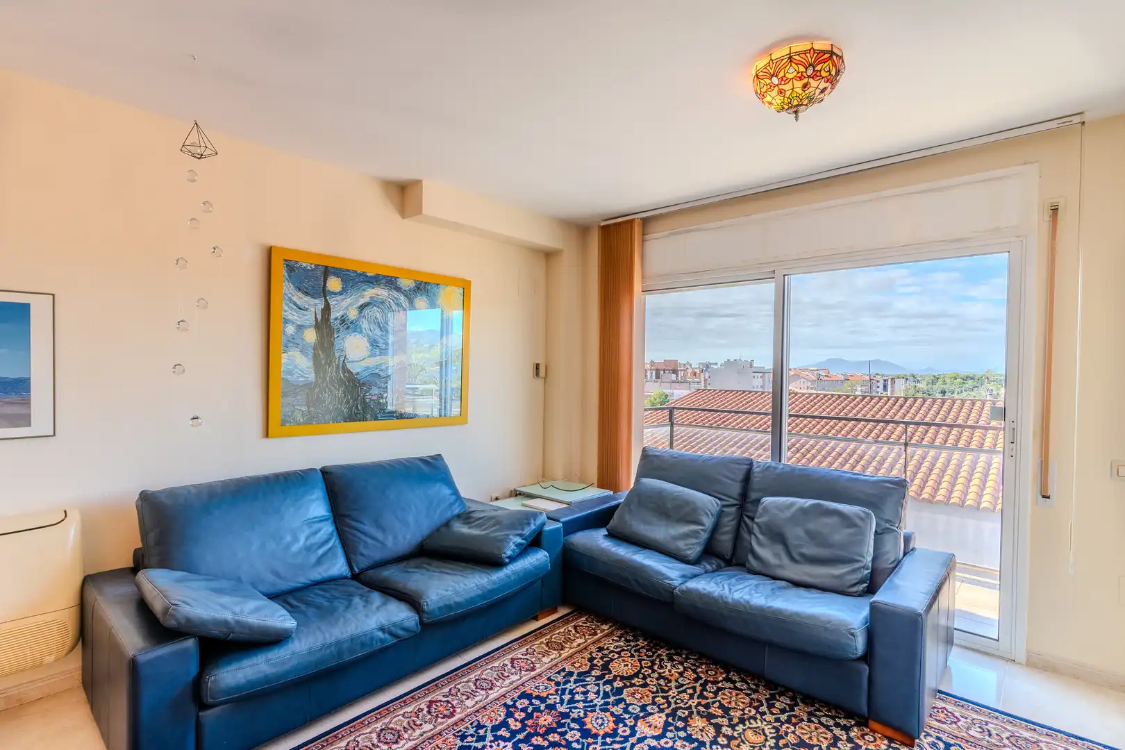 Sala de estar de Dúplex en venta en L'Ampolla con Aire acondicionado, Calefacción y Terraza
