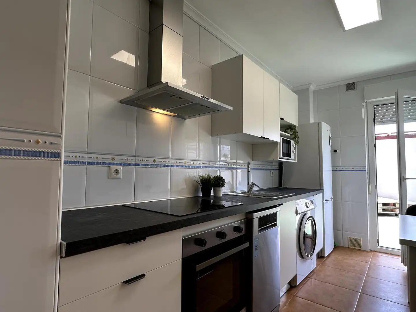 Cocina de Apartamento en venta en León Capital  con Calefacción y Terraza