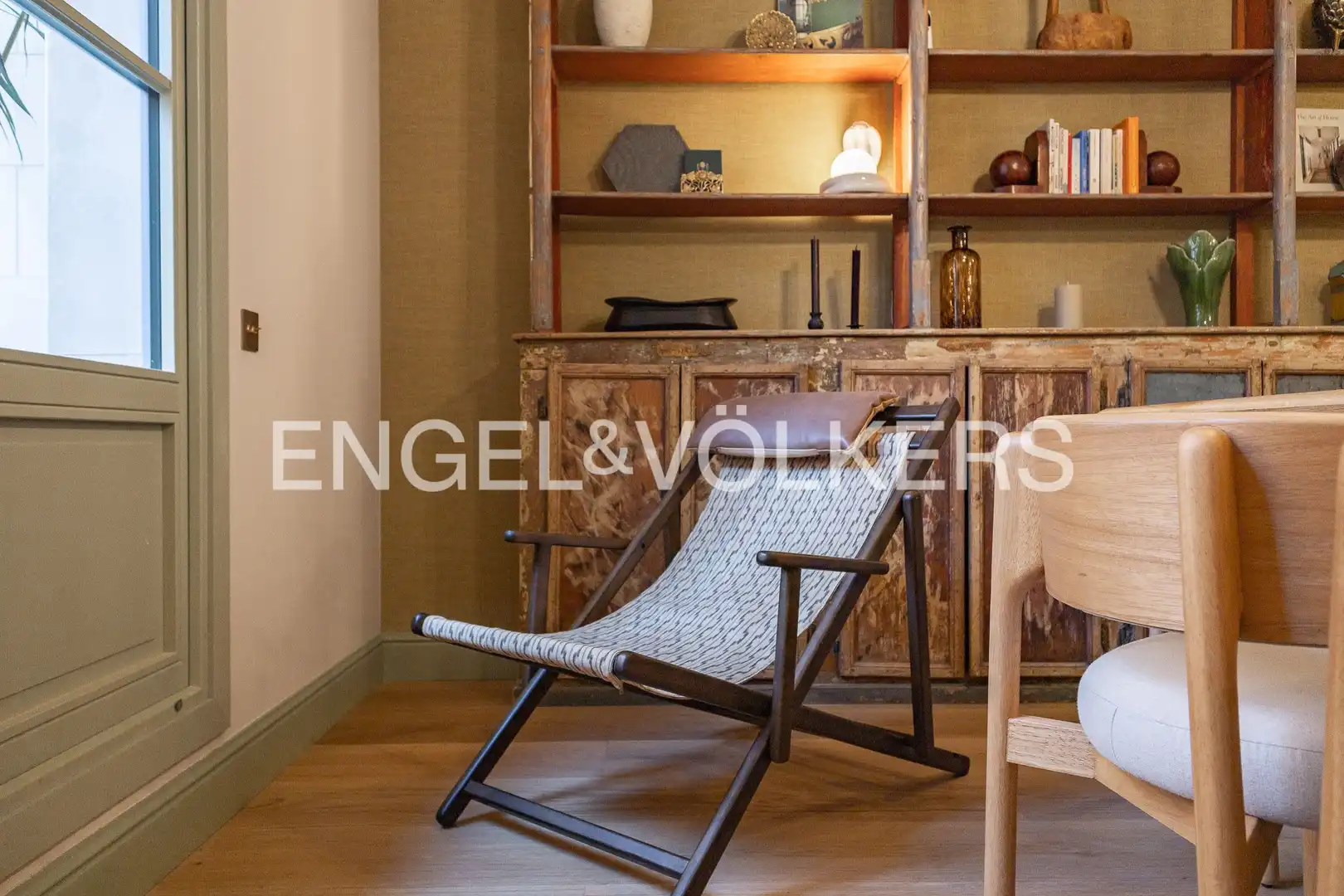 Wohnzimmer von Wohnung zum Verkauf in Barcelona mit Klimaanlage, Heizung und Parkett