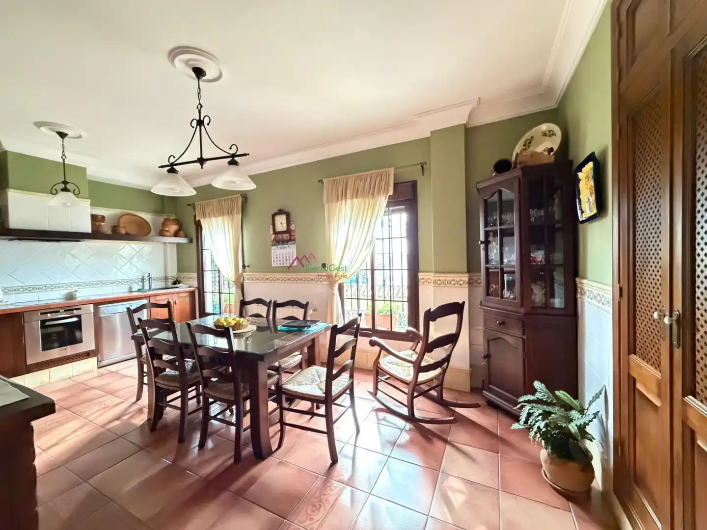 Dining room of Houses for sale in Ubrique  with Private garden and Terrace