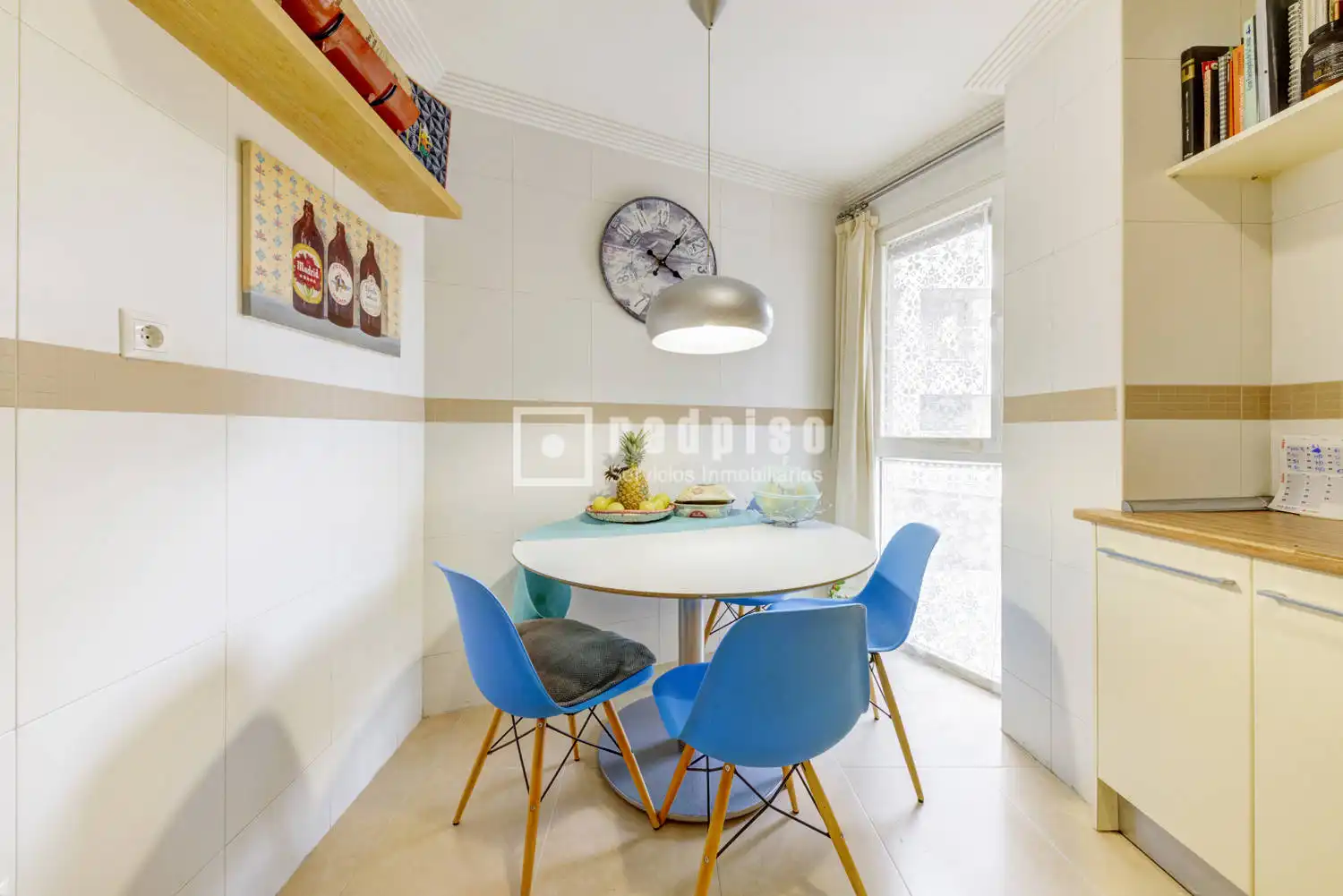 Esszimmer von Wohnung zum Verkauf in Boadilla del Monte mit Klimaanlage, Heizung und Privatgarten