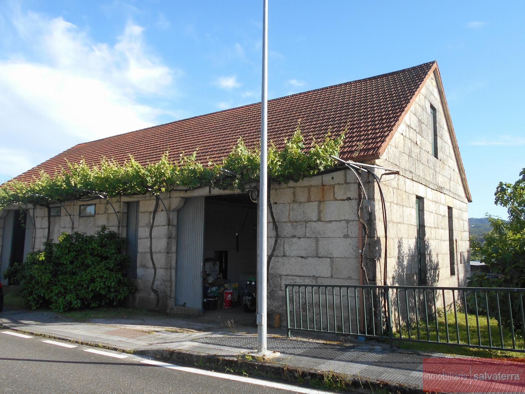 Exterior view of Industrial buildings for sale in As Neves  