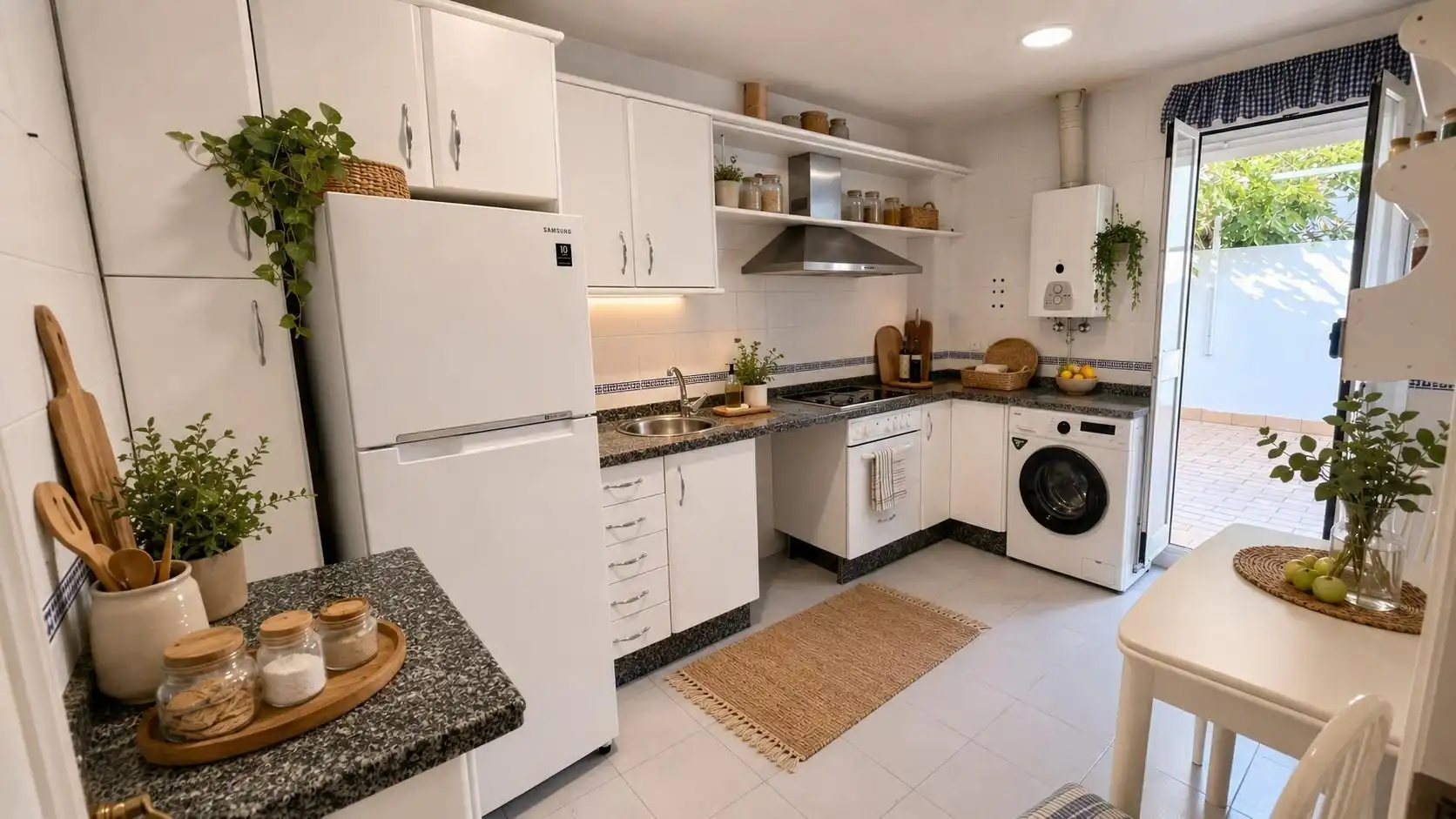 Cocina de Casa adosada en venta en Gines con Aire acondicionado