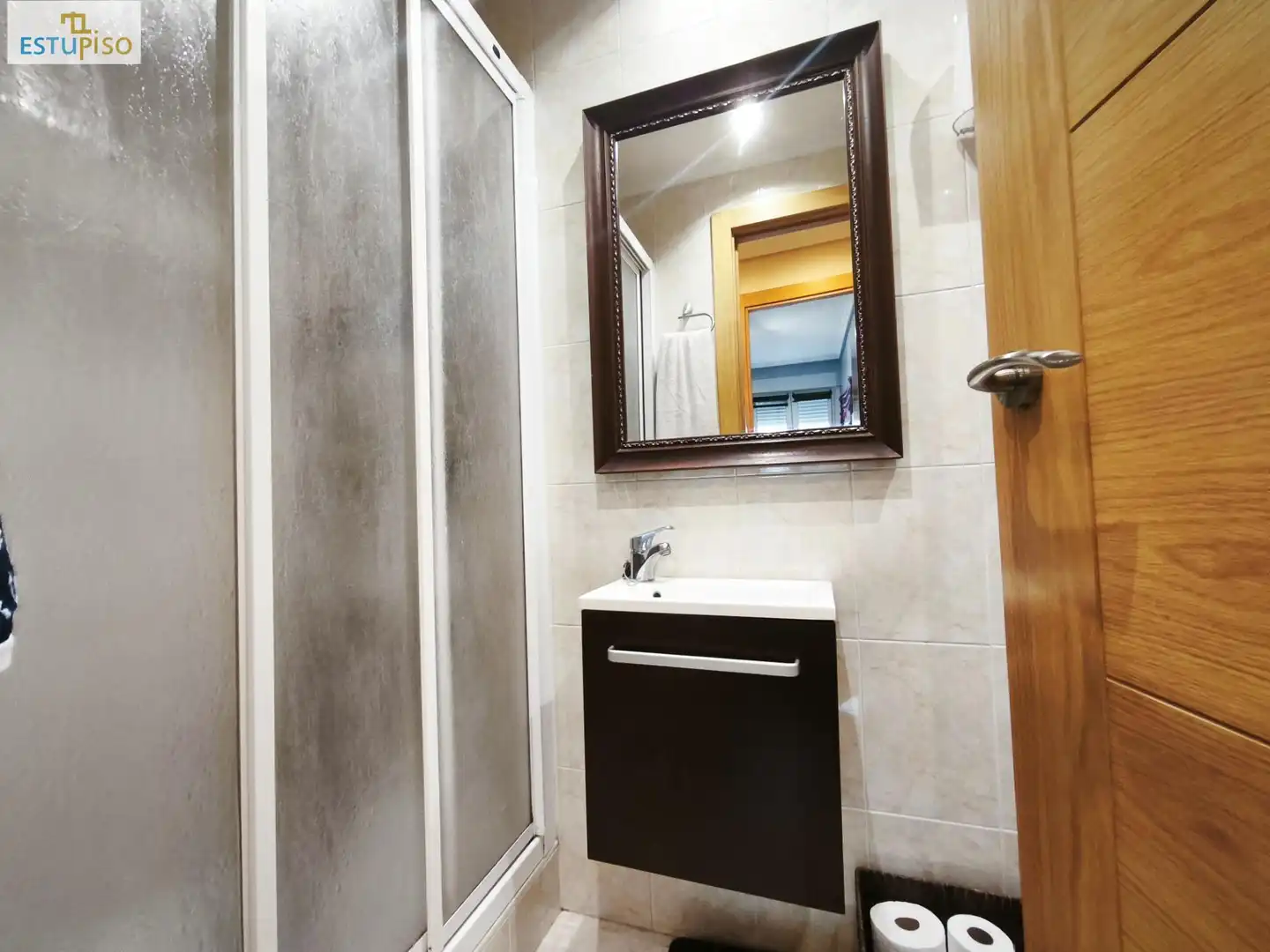 Badezimmer von Wohnung zum Verkauf in Vitoria - Gasteiz mit Heizung, Abstellraum und Möbliert