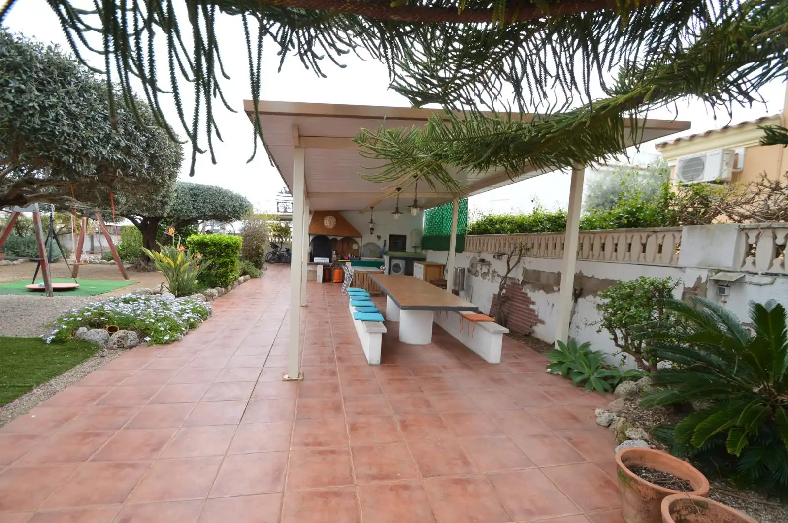 Terraza de Casa o chalet en venta en Vinaròs con Aire acondicionado, Jardín privado y Parquet