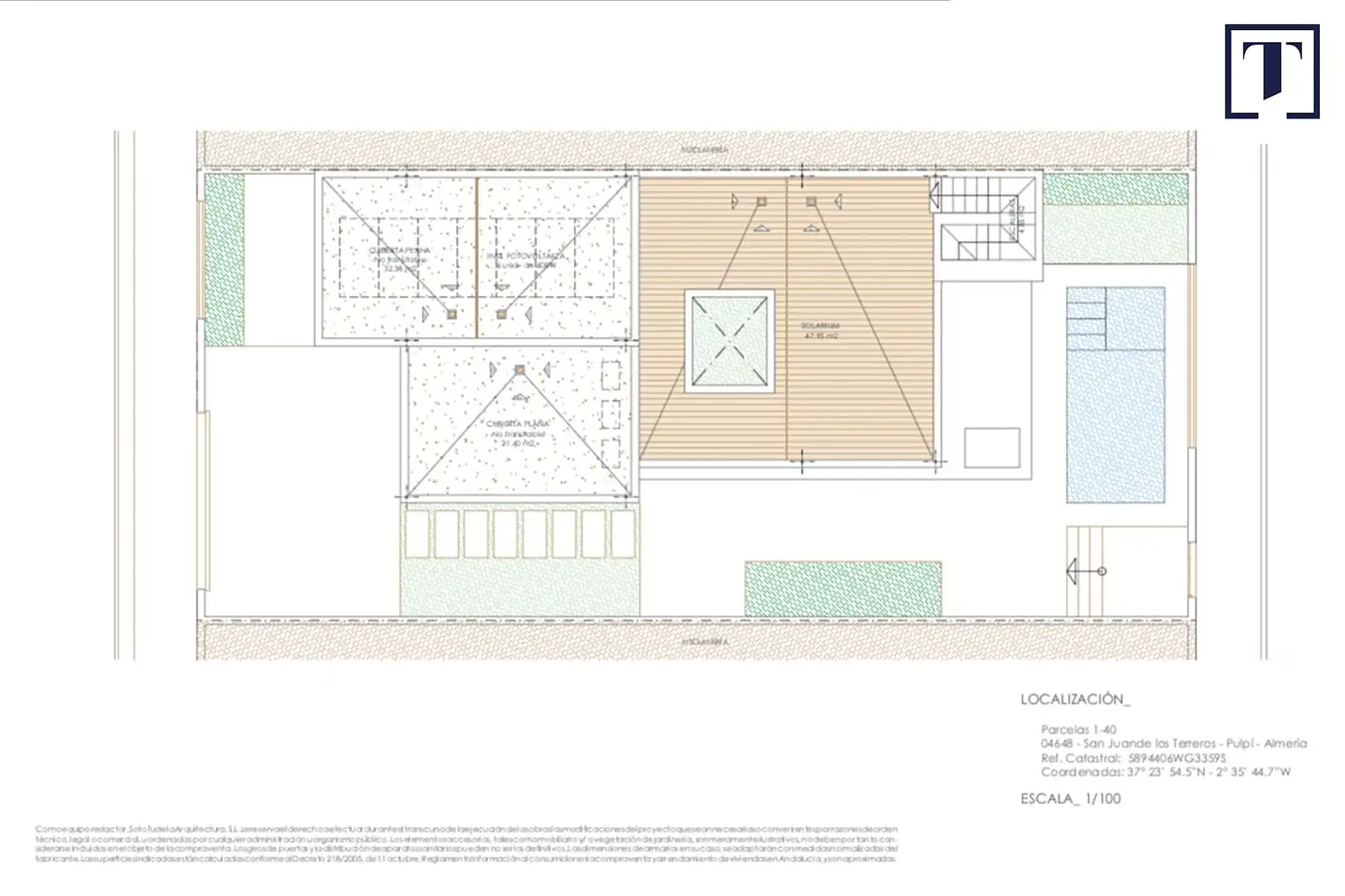 Haus mit Terrasse zum Verkauf in San Juan de los Terreros, imagen 7