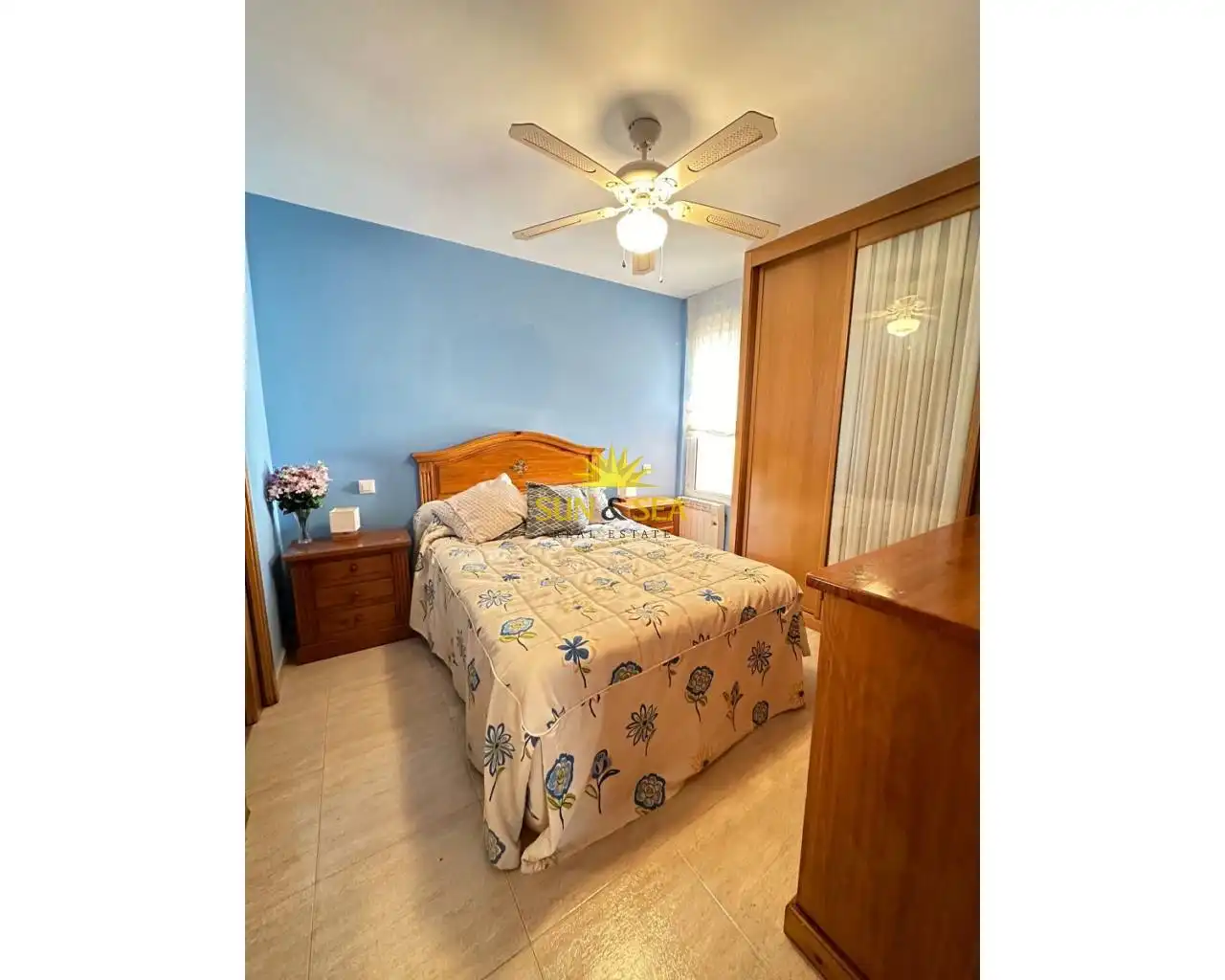 Habitación de Piso de alquiler en Calpe / Calp con Aire acondicionado, Calefacción y Jardín privado