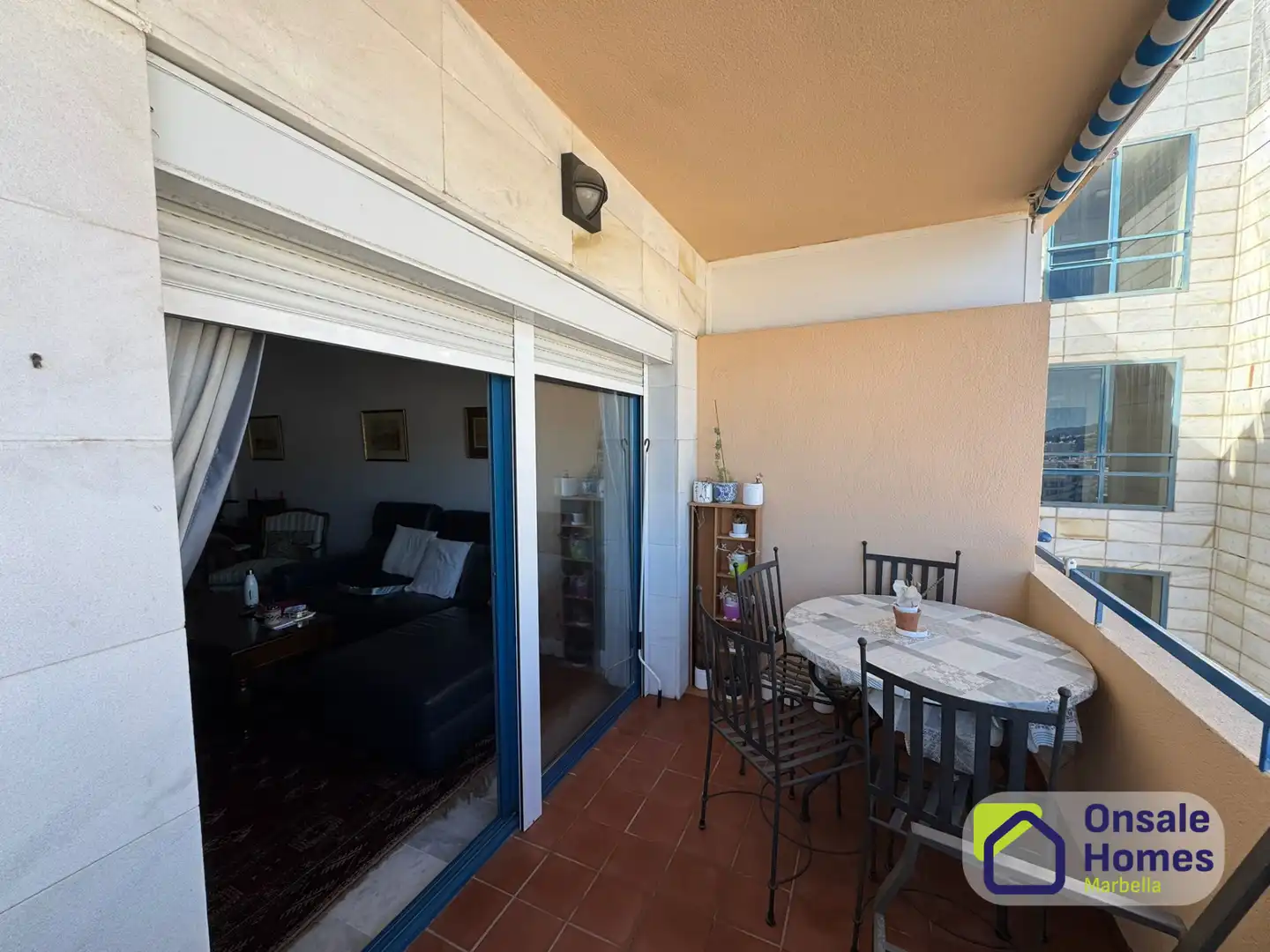 Terrasse von Wohnung zum Verkauf in Marbella mit Abstellraum und Balkon
