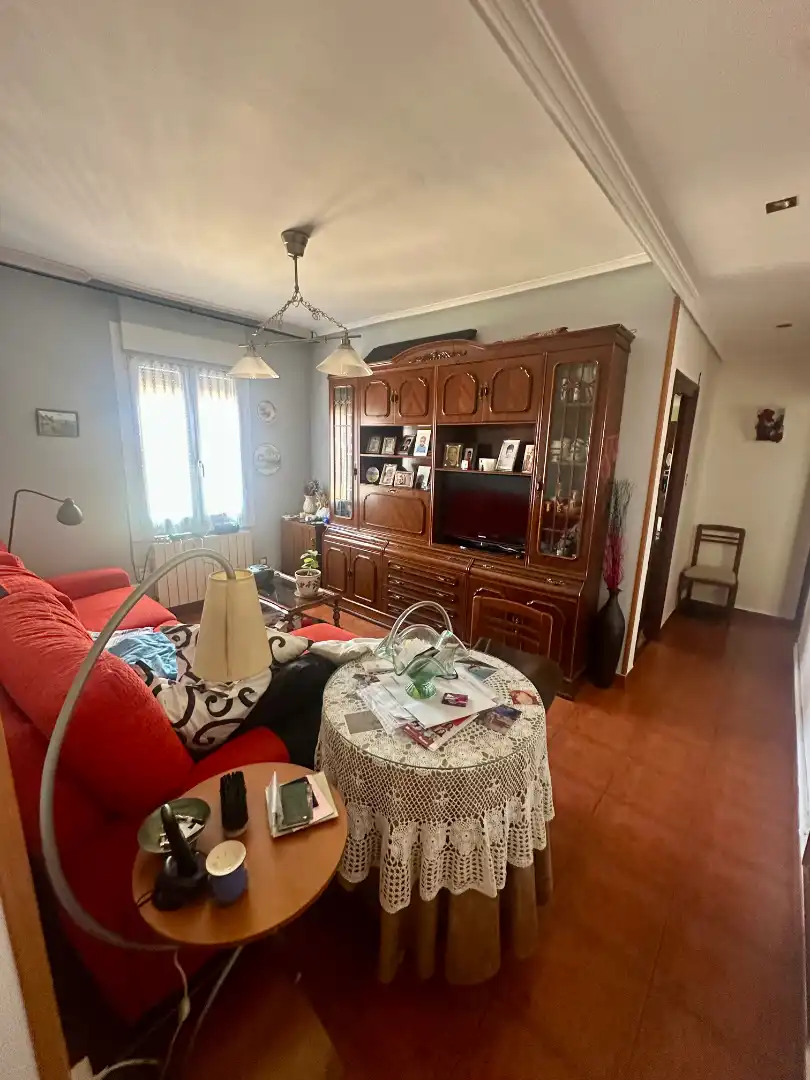 Living room of Flat for sale in Barakaldo   with Furnished