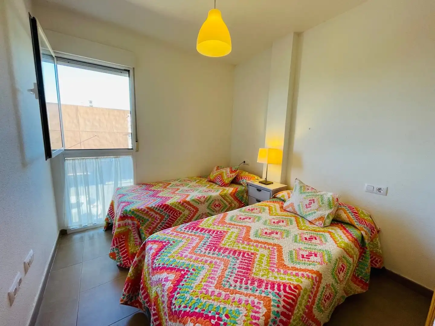 Bedroom of Apartments for rent in Cartagena  with Air Conditioner, Heating and Furnished