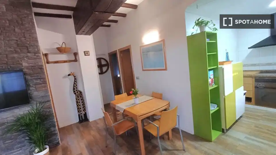 Dining room of Flat for rent in Sueca  with Air Conditioner, Heating and Furnished