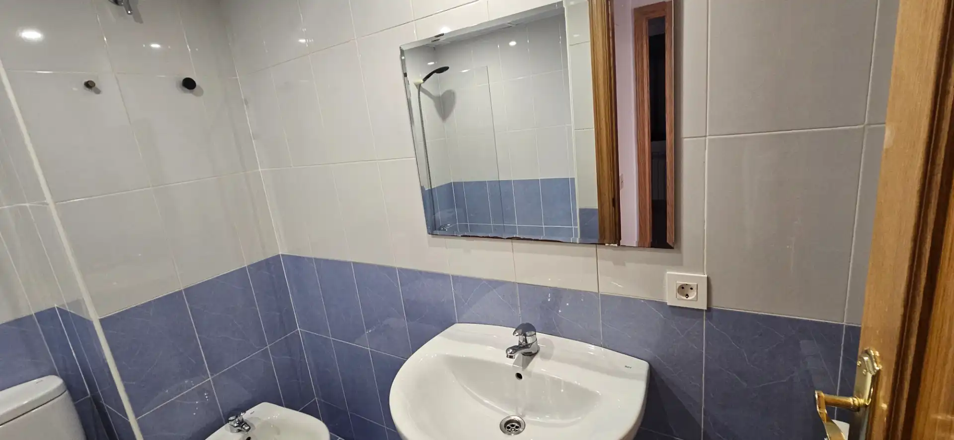 Bathroom of Flat for sale in Cuarte de Huerva  with Heating, Parquet flooring and Terrace