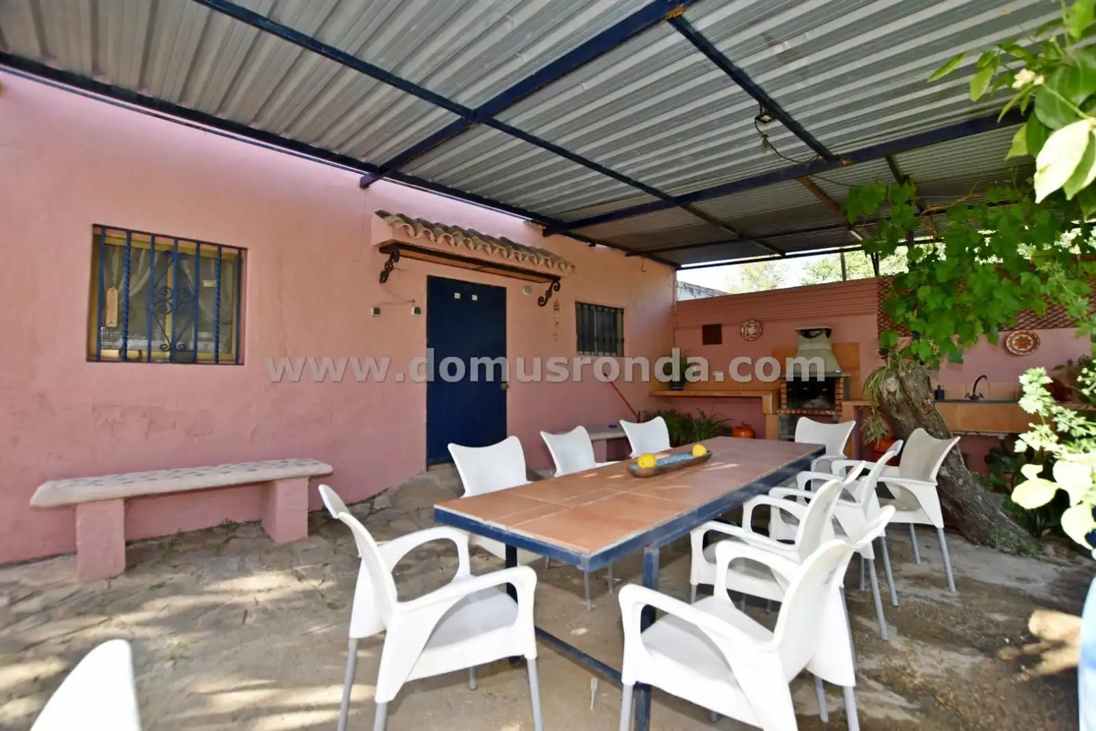 Terrassa de Finca rústica en venda en Ronda amb Aire condicionat, Jardí privat i Terrassa