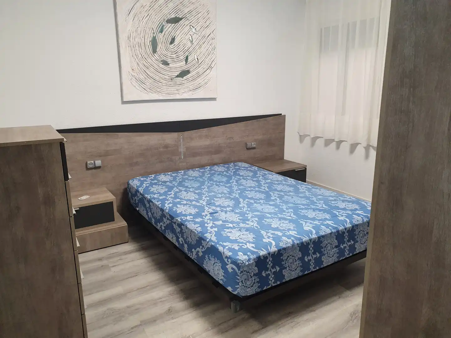 Schlafzimmer von Dachboden zum Verkauf in Ripollet mit Parkett, Terrasse und Möbliert