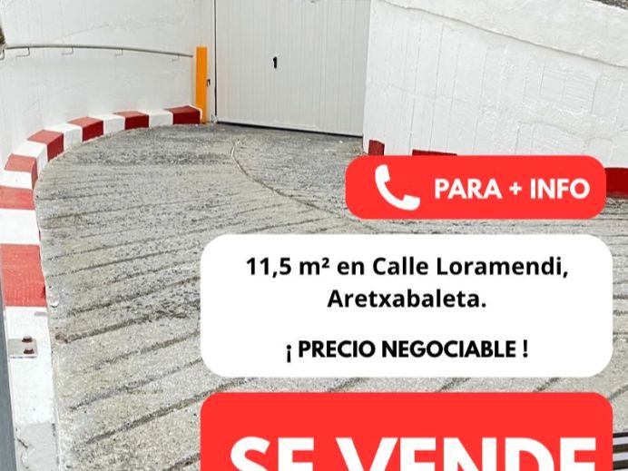 Parking de Garaje en venta en Aretxabaleta