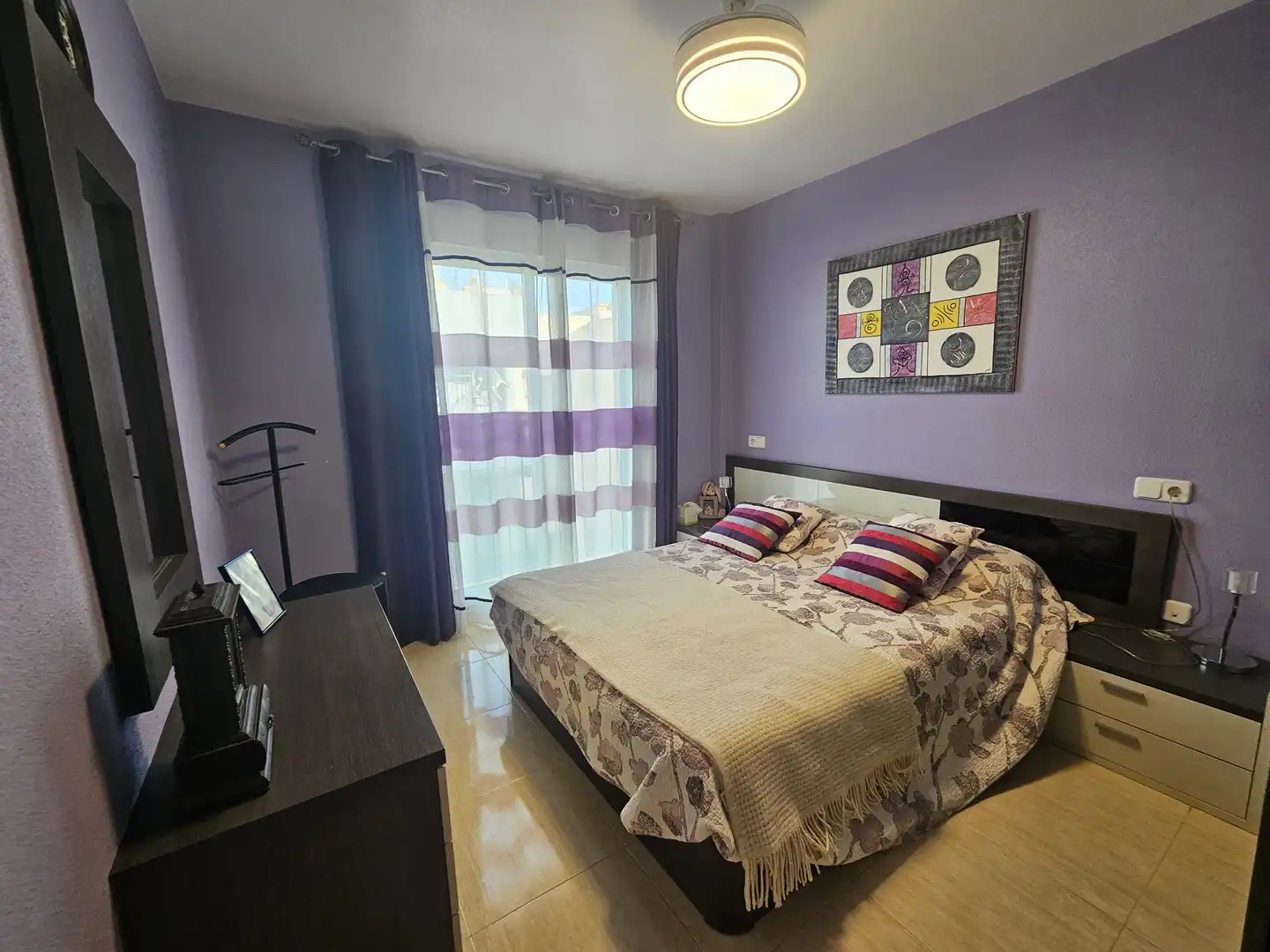 Bedroom of Apartments for rent in Águilas  with Air Conditioner and Balcony