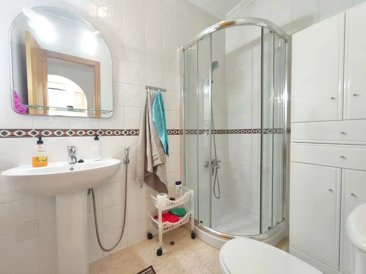 Bathroom of Apartments for sale in Orihuela  with Air Conditioner, Terrace and Furnished