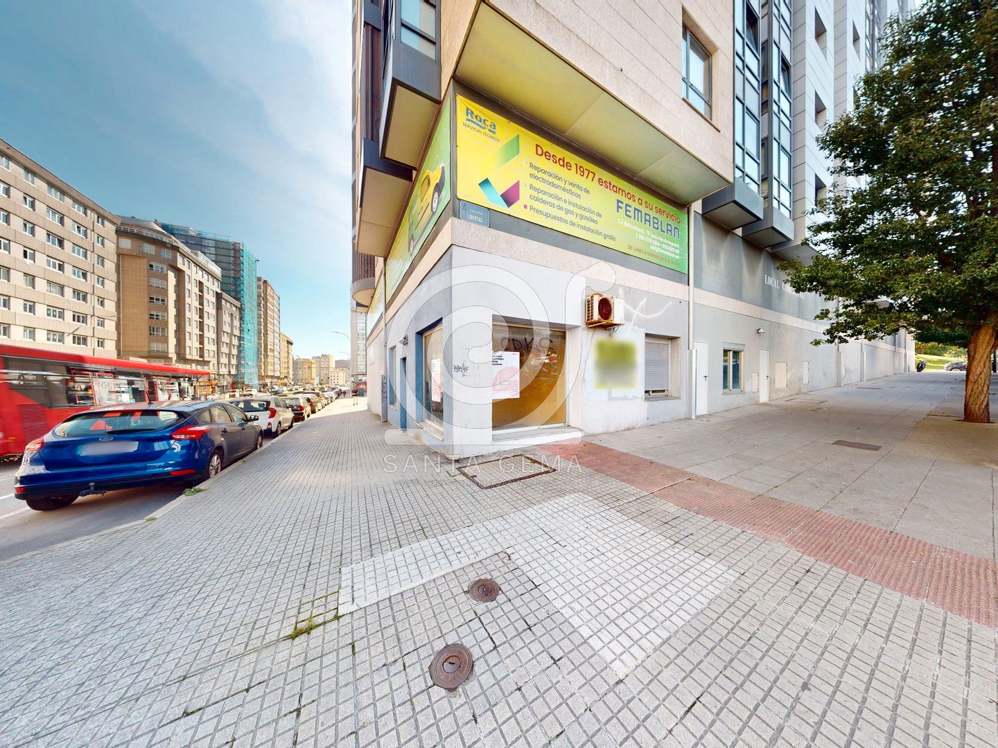 Exterior view of Premises to rent in A Coruña Capital 