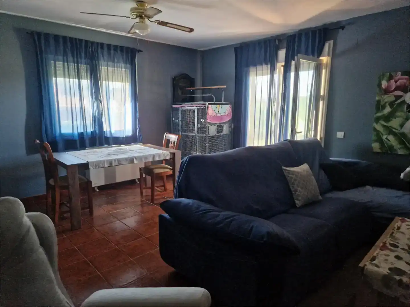 Sala de estar de Casa o chalet en venta en Montesclaros con Jardín privado y Balcón