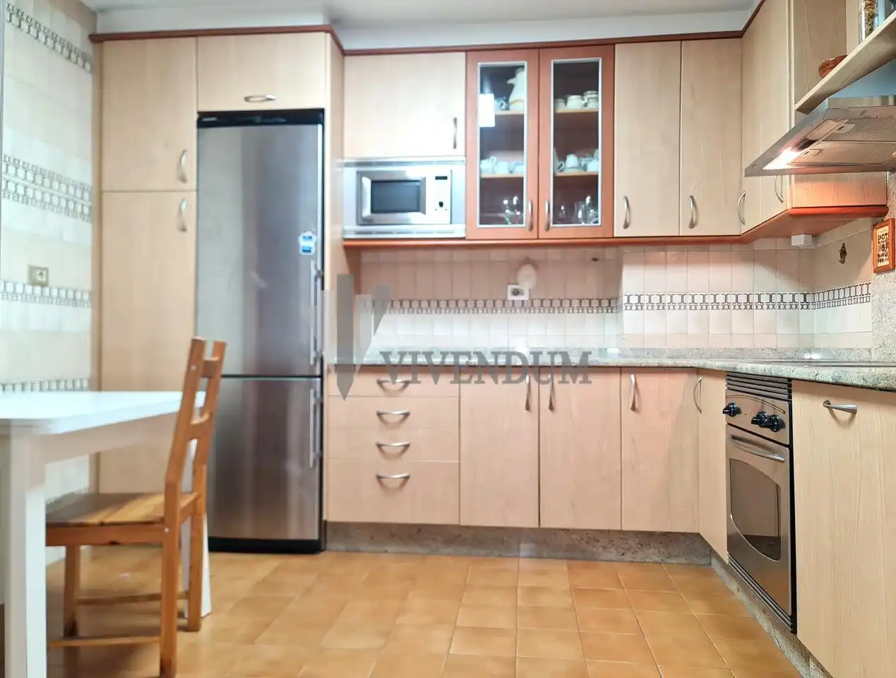 Cocina de Piso en venta en Vigo  con Calefacción, Parquet y Terraza