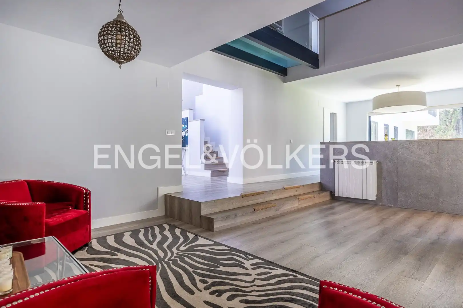 Sala de estar de Casa o chalet en venta en Dos Hermanas con Aire acondicionado, Calefacción y Jardín privado