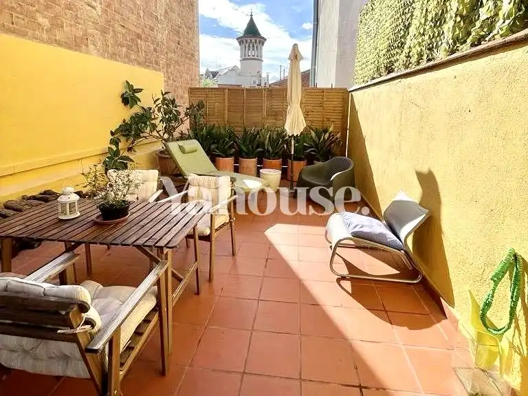 Terrace of Duplexes for rent in Sabadell  with Air Conditioner, Terrace and Furnished