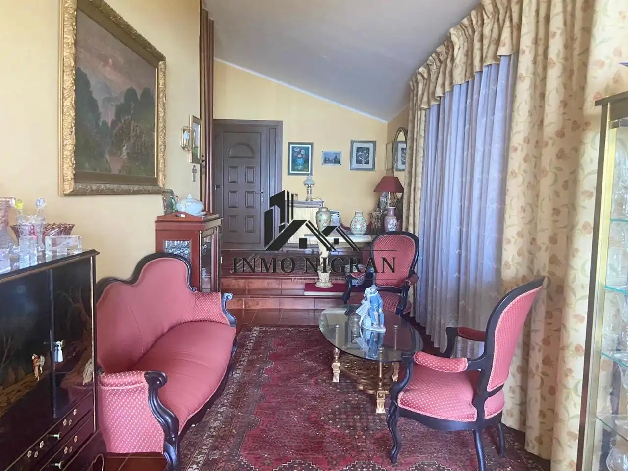 Sala de estar de Casa o chalet en venta en Vigo  con Jardín privado, Terraza y Balcón