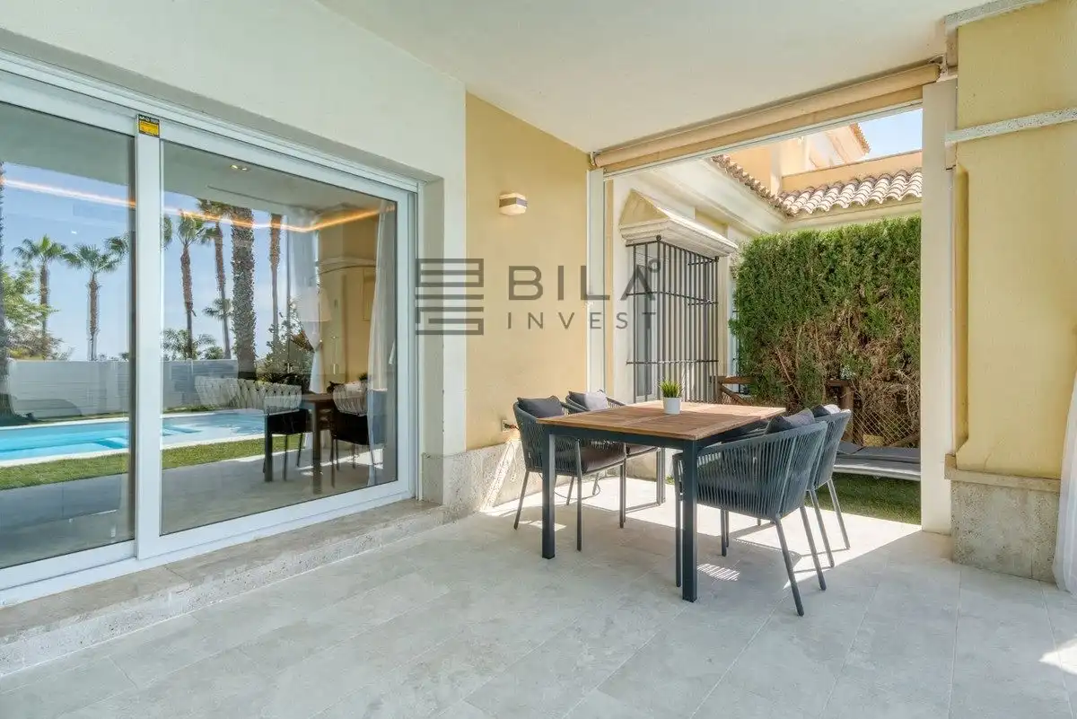 Terrace of Detached homes for sale in Marbella  with Air Conditioner, Terrace and Storage room