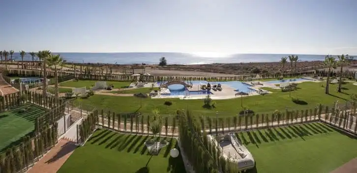 Garden of Apartments for sale in Pulpí  with Air Conditioner, Terrace and Storage room