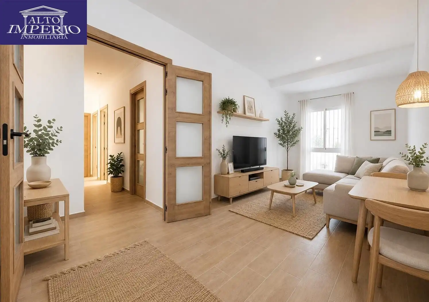 Sala de estar de Piso en venta en Churriana de la Vega